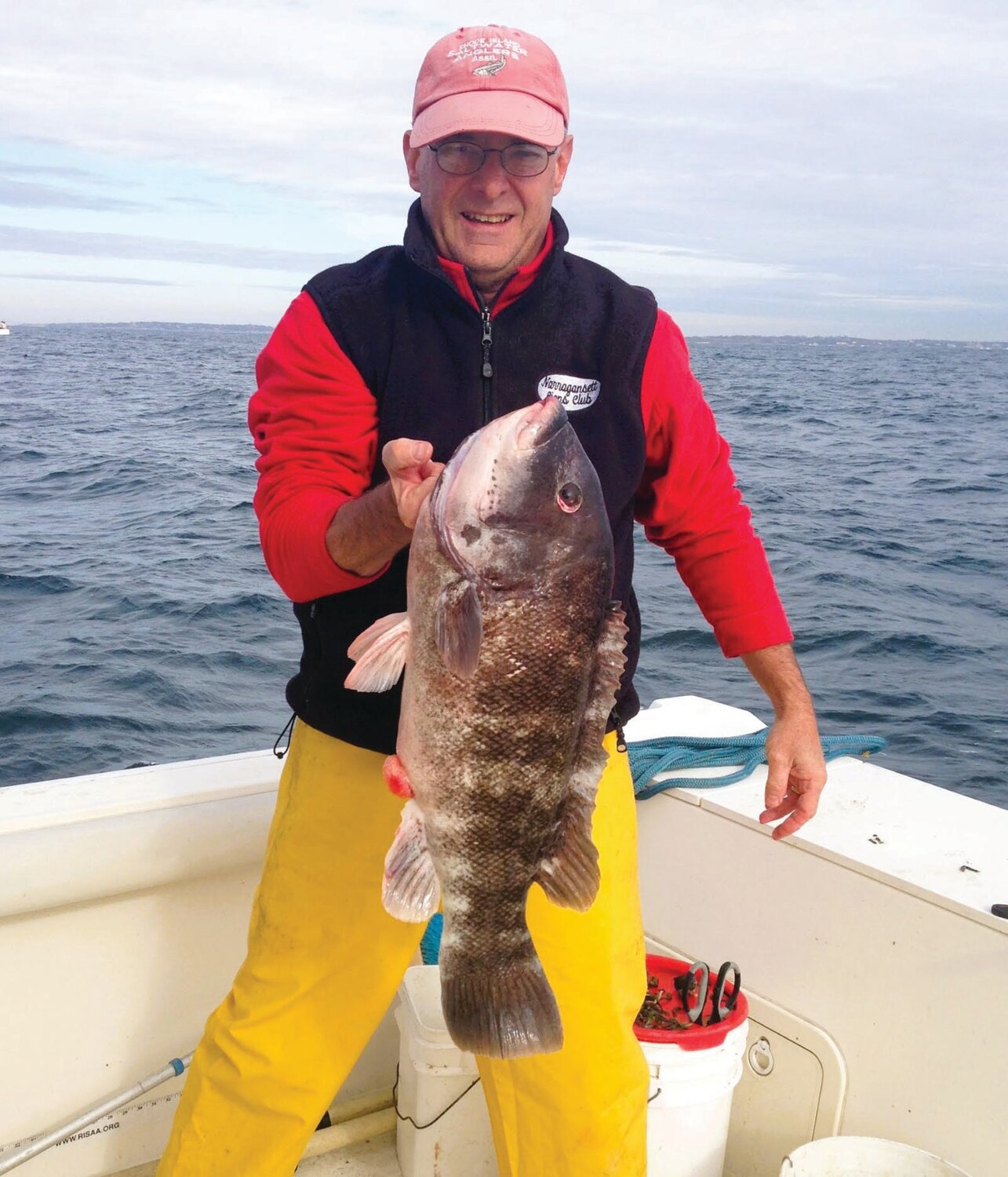 TAUTOG TIPS: Richie Riech will offer tautog tips at a September 25 RI Saltwater Anglers Association seminar at the Elks Club in West Warwick.
